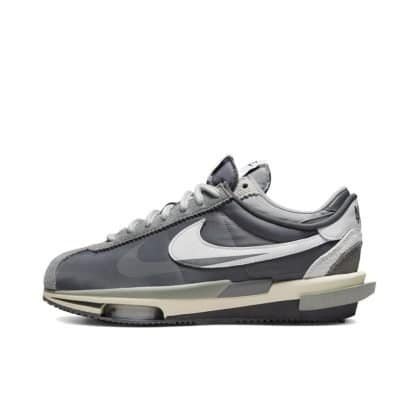 Sacai x Nike Zoom Cortez ” Iron Grey "