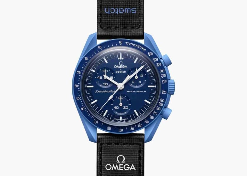 Swatch x Omega Bioceramic Moonswatch Mission to Neptune