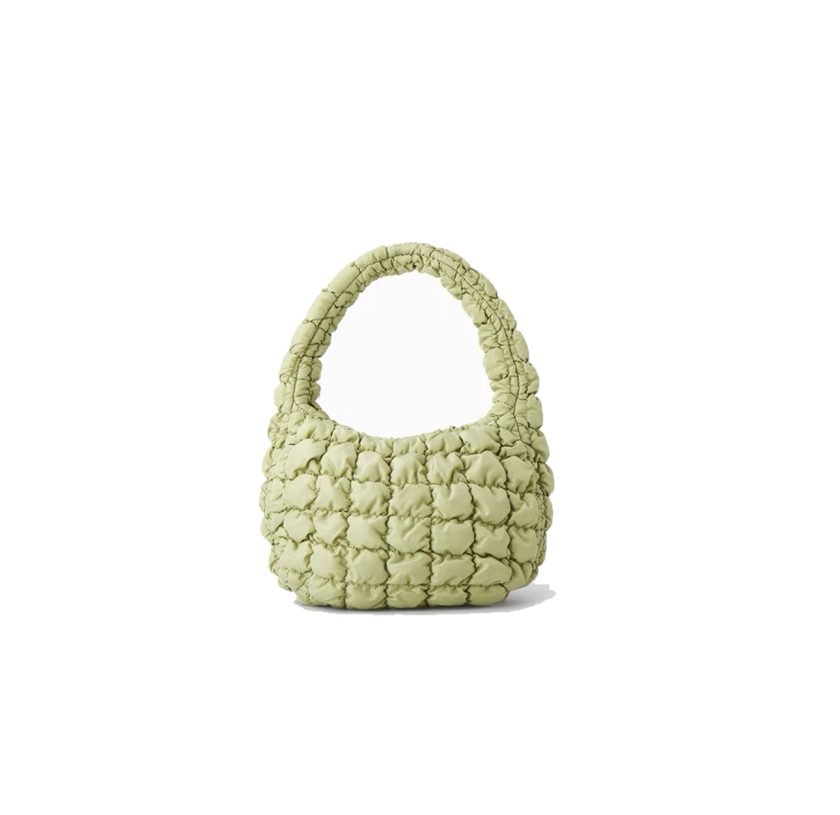 COS Quilted Bag Mini Avocado Green