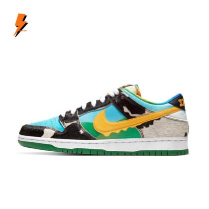 INSTANT DELIVERY – Ben & Jerry Nike SB Dunk Low Chunky Dunky ( Normal Box )