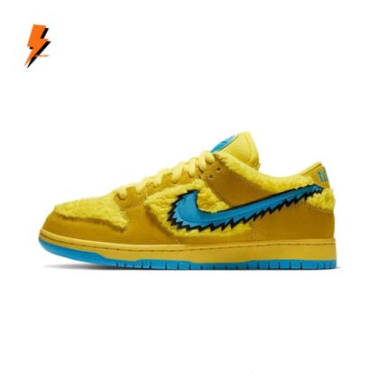 INSTANT DELIVERY – Grateful Dead x Nike SB Dunk Low Yellow